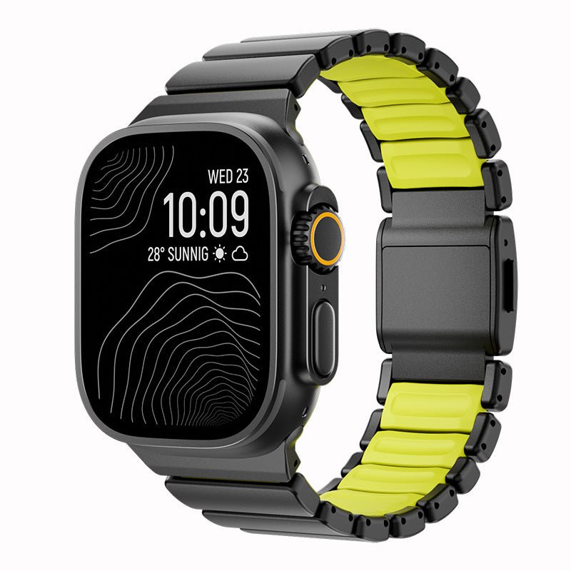 Bracelet de Montre Ultra3 en Titane avec Fermoir Magnétique Norman - IVOIRART.COM