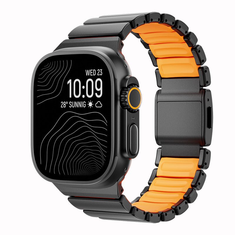 Bracelet de Montre Ultra3 en Titane avec Fermoir Magnétique Norman - IVOIRART.COM