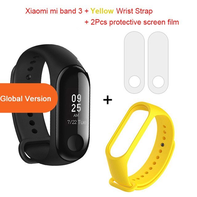 Bracelet Intelligent Xiaomi Mi Band 3 Version Globale, Écran OLED Tactile 0,78", Étanche 50M - IVOIRART.COM