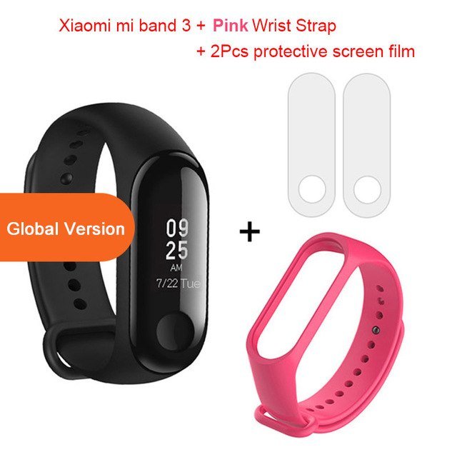 Bracelet Intelligent Xiaomi Mi Band 3 Version Globale, Écran OLED Tactile 0,78", Étanche 50M - IVOIRART.COM