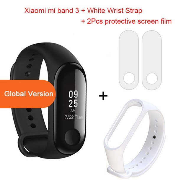 Bracelet Intelligent Xiaomi Mi Band 3 Version Globale, Écran OLED Tactile 0,78", Étanche 50M - IVOIRART.COM