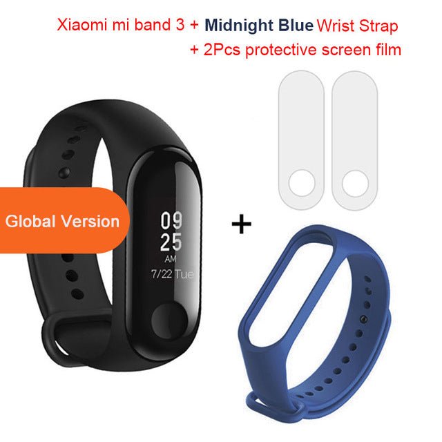 Bracelet Intelligent Xiaomi Mi Band 3 Version Globale, Écran OLED Tactile 0,78", Étanche 50M - IVOIRART.COM