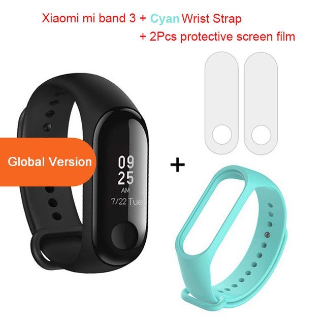 Bracelet Intelligent Xiaomi Mi Band 3 Version Globale, Écran OLED Tactile 0,78", Étanche 50M - IVOIRART.COM