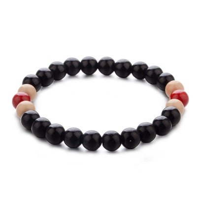 Bracelet mode homme femme pierres naturelles équilibre énergie perles charme - IVOIRART.COM