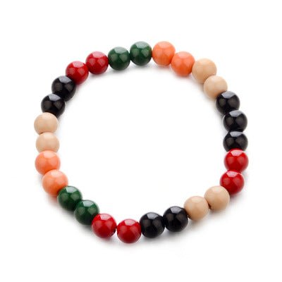 Bracelet mode homme femme pierres naturelles équilibre énergie perles charme - IVOIRART.COM