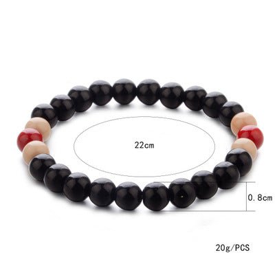 Bracelet mode homme femme pierres naturelles équilibre énergie perles charme - IVOIRART.COM