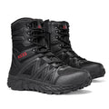Breathable Leather Hiking Boots High-top Outdoor Climbing Shoes And Rugged Work Boots For The Wildernes - IVOIRART.COM