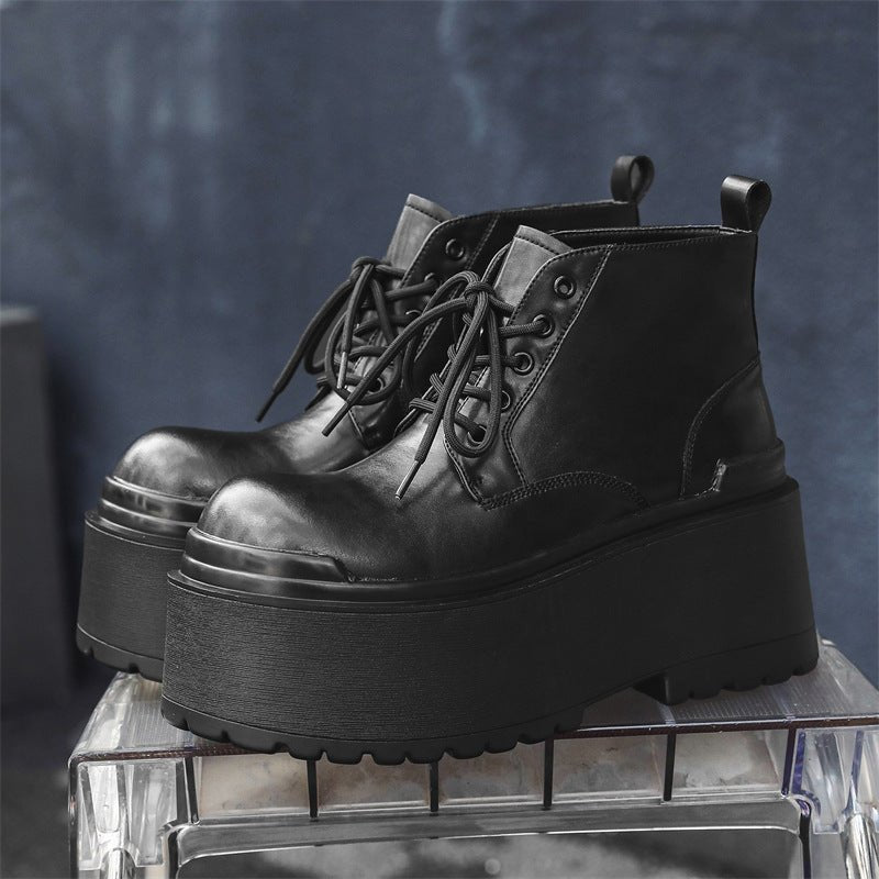 British-style Vintage Chunky-soled Shoes For Men - IVOIRART.COM