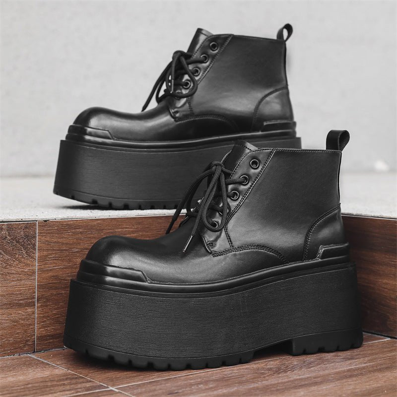 British-style Vintage Chunky-soled Shoes For Men - IVOIRART.COM