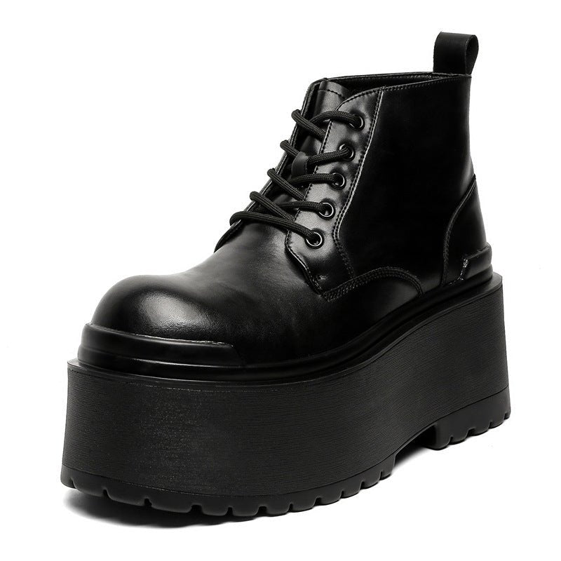 British-style Vintage Chunky-soled Shoes For Men - IVOIRART.COM