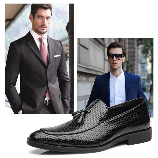 Britstar Squared Loafers mocassins plats en PU semelle caoutchouc confortables! - IVOIRART.COM