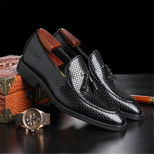 Britstar Squared Loafers mocassins plats en PU semelle caoutchouc confortables! - IVOIRART.COM