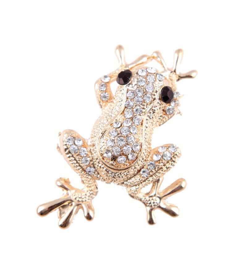 Broche FROGPRINCE en diamant animal de mode coréenne pour femme - IVOIRART.COM