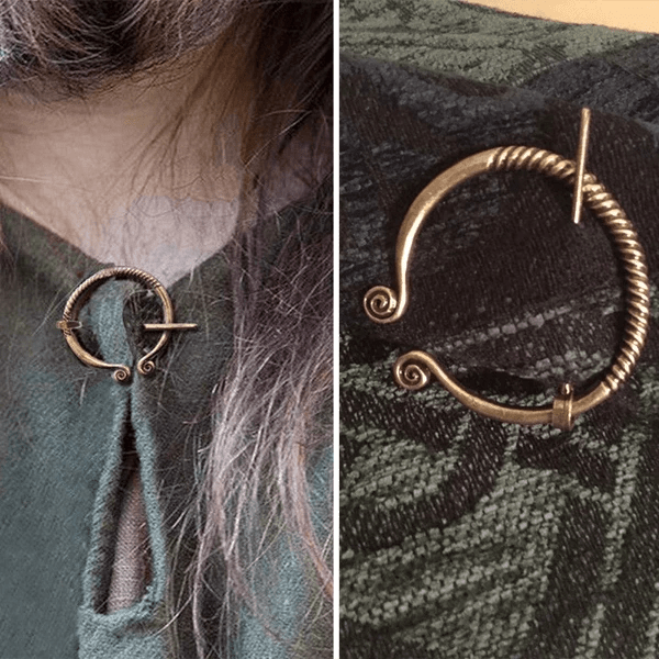 Broche Viking Badge Cowboy Boucle Ceinture Collier Accessoires Sac - IVOIRART.COM