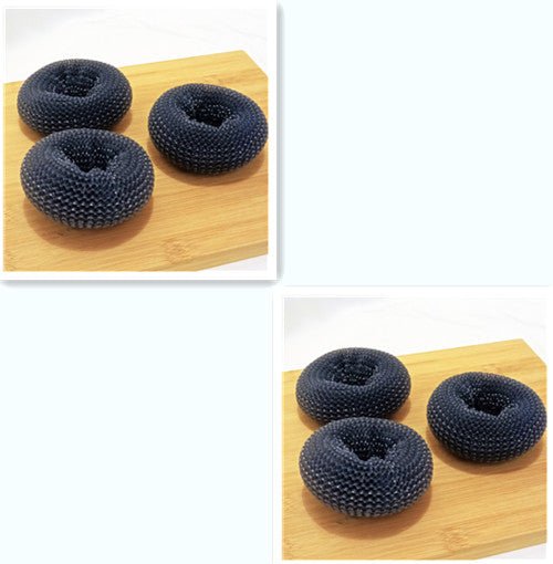 Brosse à Main avec Distribution de Savon pour Cuisine - Outil Nettoyant Poussoir 80 caractères - IVOIRART.COM