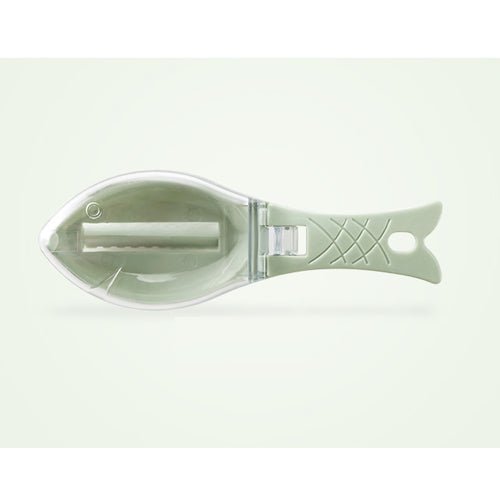 Brosse Écailleur pour Poisson avec Nettoyage Rapide, Grattoir Peau et Couteau - IVOIRART.COM