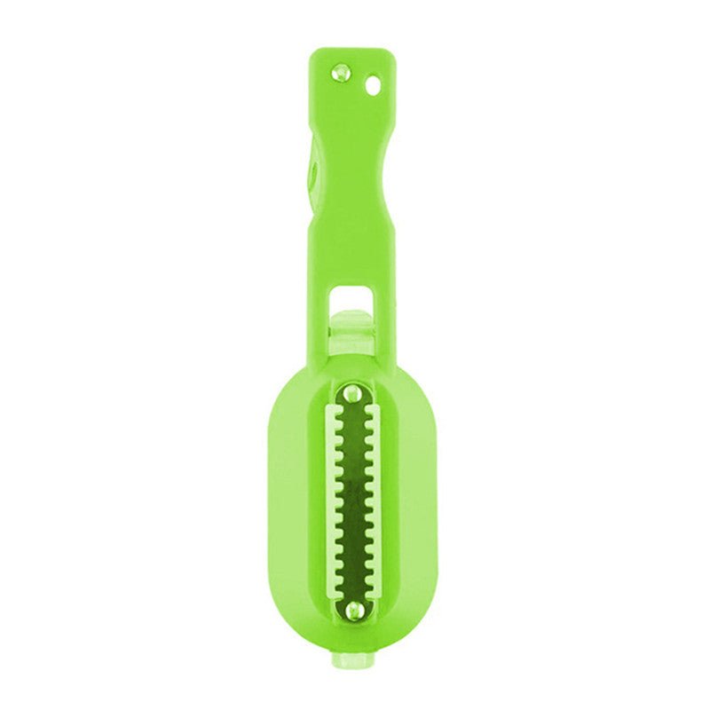 Brosse Écailleur pour Poisson avec Nettoyage Rapide, Grattoir Peau et Couteau - IVOIRART.COM