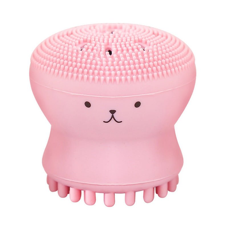 Brosse Mignonne en Silicone pour Nettoyage et Exfoliation Visage Douce et Efficace - IVOIRART.COM