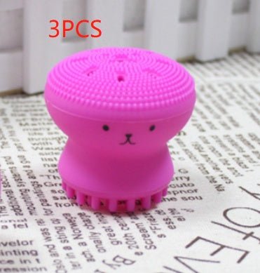 Brosse Mignonne en Silicone pour Nettoyage et Exfoliation Visage Douce et Efficace - IVOIRART.COM