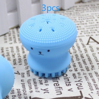 Brosse Mignonne en Silicone pour Nettoyage et Exfoliation Visage Douce et Efficace - IVOIRART.COM