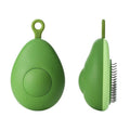 Brosse pour chat et chien enlève poils forme avocat, outil toilettage acier inox - IVOIRART.COM