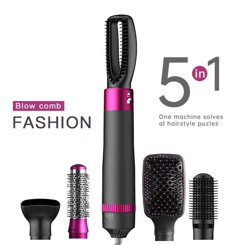 Brosse Soufflante Professionnelle 5-en-1 Sèche-Cheveux et Lisseur Automatique - IVOIRART.COM