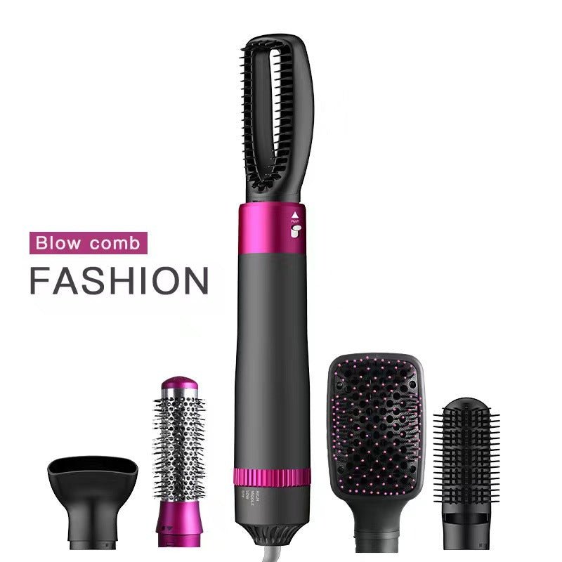 Brosse Soufflante Professionnelle 5-en-1 Sèche-Cheveux et Lisseur Automatique - IVOIRART.COM