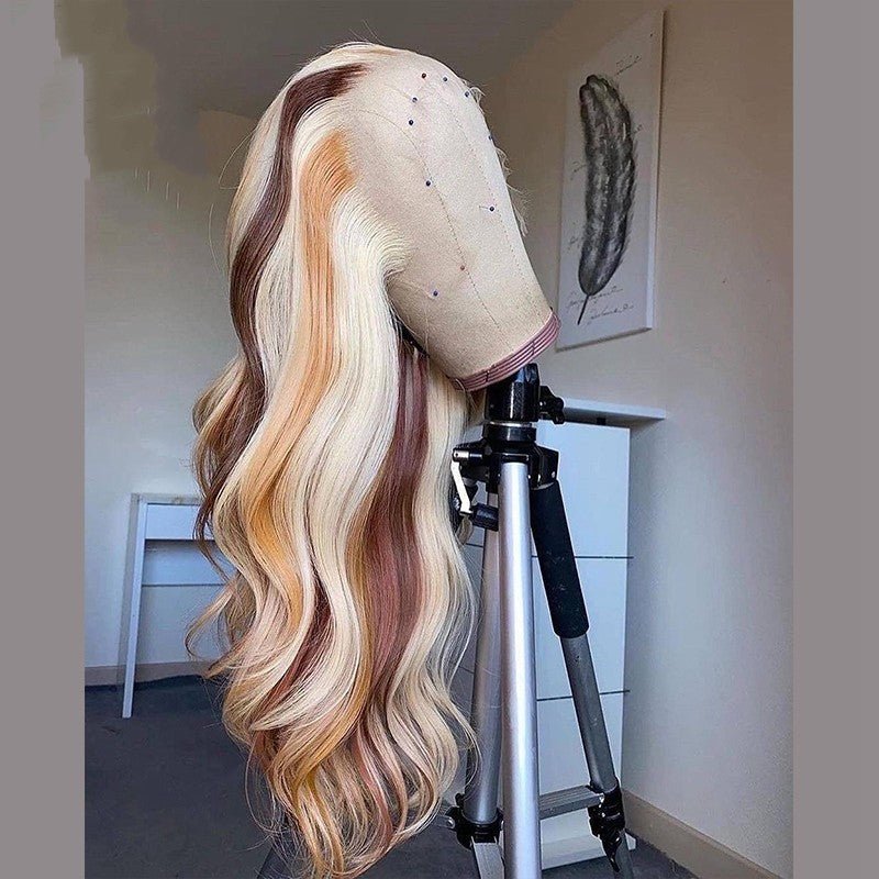 Brown Blonde Colored Human Hair WigNabea Uty - IVOIRART.COM
