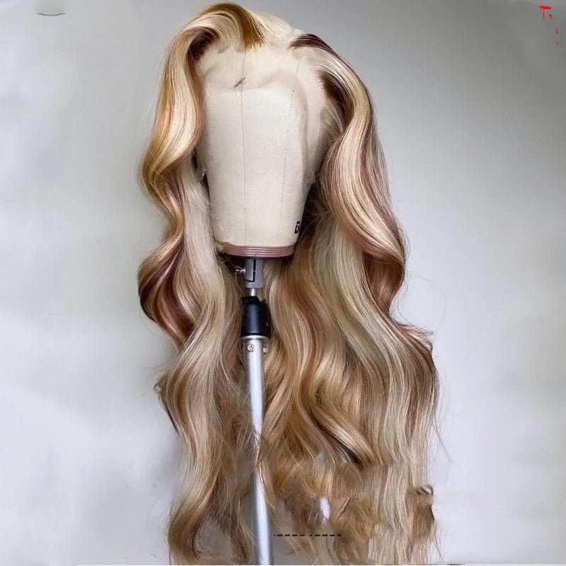 Brown Blonde Colored Human Hair WigNabea Uty - IVOIRART.COM