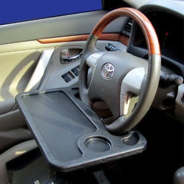 Bureau multifonctionnel pour voiture, bureau ordinateur, s’adapte au dossier de siège - IVOIRART.COM