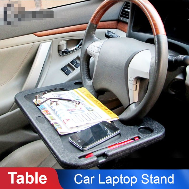 Bureau multifonctionnel pour voiture, bureau ordinateur, s’adapte au dossier de siège - IVOIRART.COM