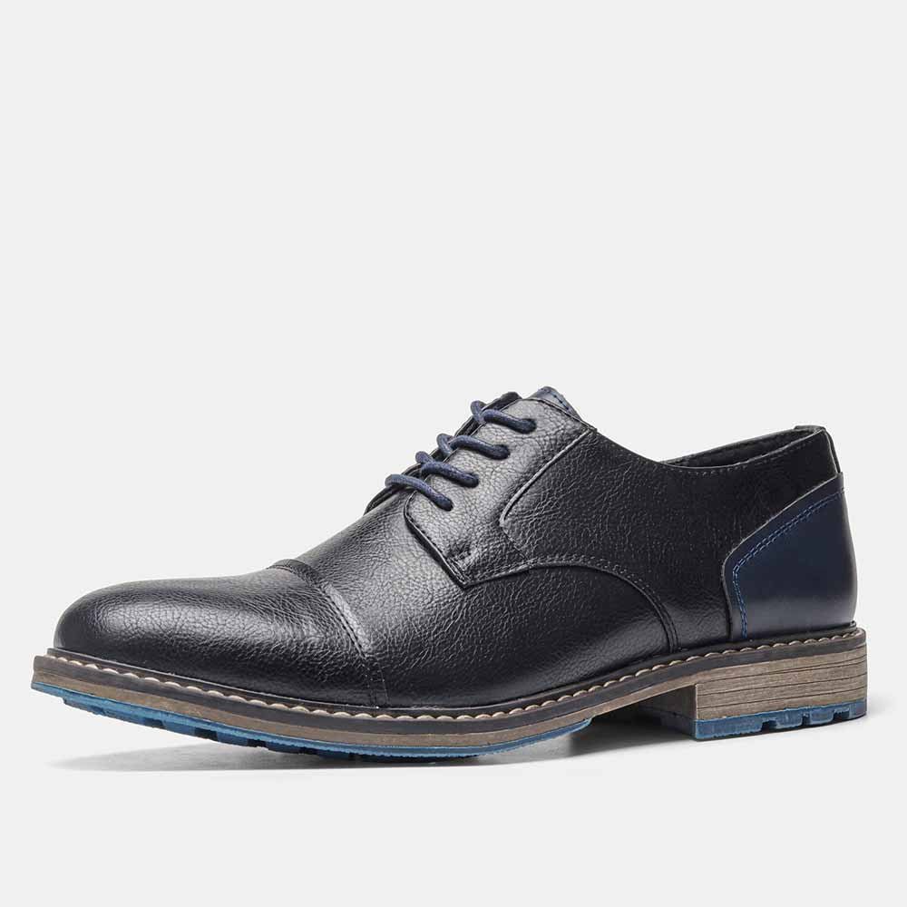 Business Casual Men's Summer Retro Trend Plus Size Leather Shoes - IVOIRART.COM