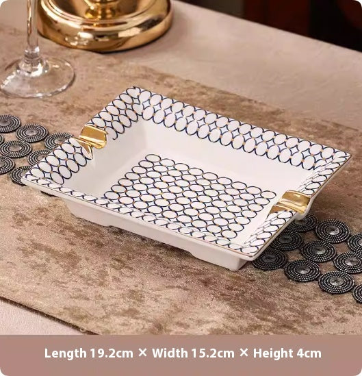 Grand Cendrier en Céramique Mode Cigare Bar à Domicile