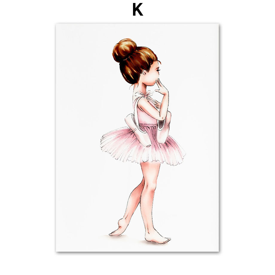 Affiches de peinture sur toile pour la décoration de la chambre d'enfants