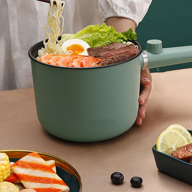Mini casserole électrique portable pour la maison, prise secteur, multifonction, 1,5 L, 600 W