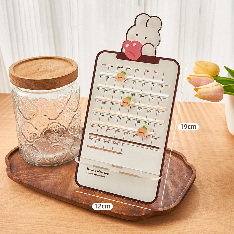 Calendrier Perpétuel Fait Main Diy Ferring Décoration de Bureau