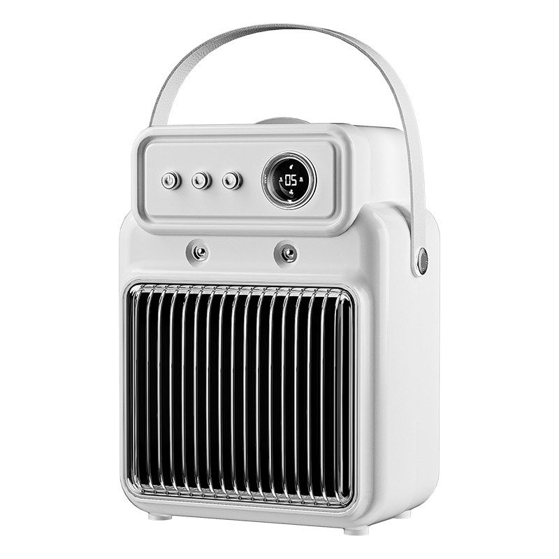 Radiateur d'Appoint 2-en-1 1200W avec Humidificateur et Protection Surchauffe