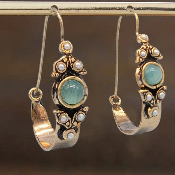 Boucles d'oreilles créatives vintage pour femmes