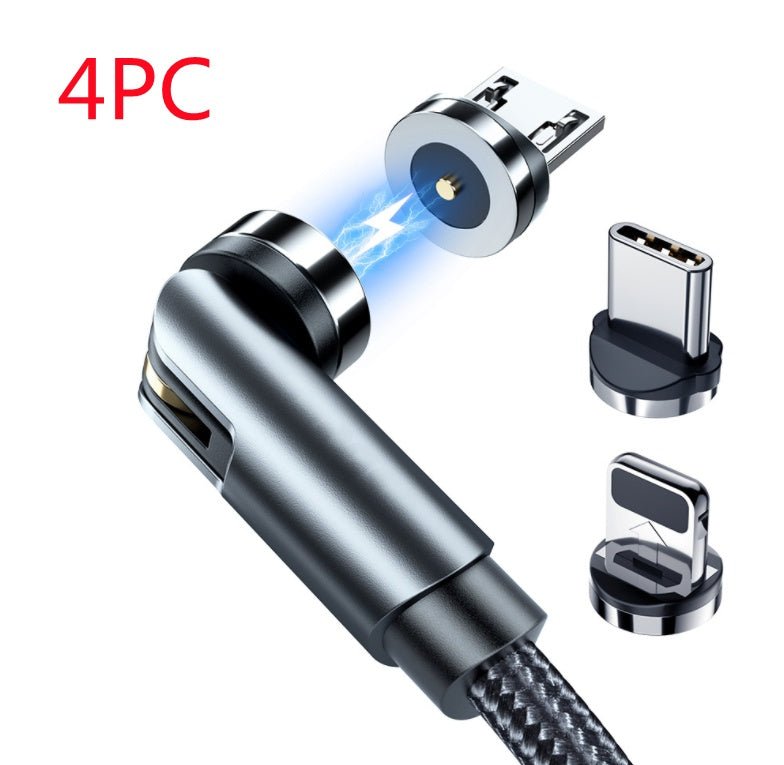 Câble de Charge Magnétique Essager Rotate 360° USB Type C Charge Rapide 540° Micro - IVOIRART.COM