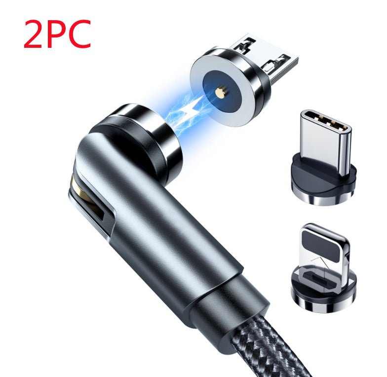 Câble de Charge Magnétique Essager Rotate 360° USB Type C Charge Rapide 540° Micro - IVOIRART.COM