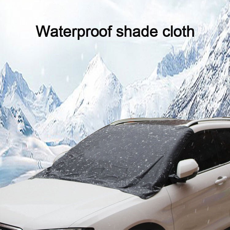 Cache Pare - brise Magnétique Résistant Eau Neige Protection Hail 80 cm Été Hiver - IVOIRART.COM
