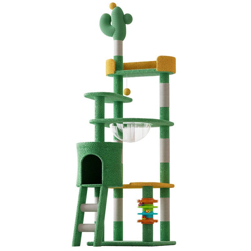 Cactus Cat Climbing Frame Large Toy - IVOIRART.COM