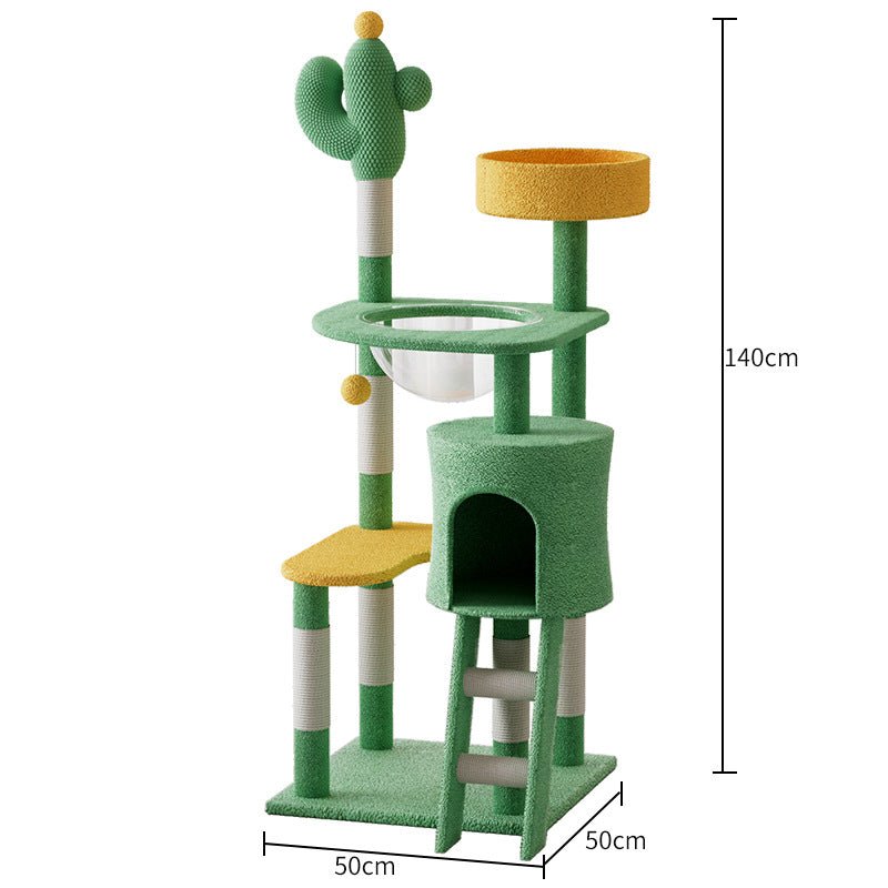 Cactus Cat Climbing Frame Large Toy - IVOIRART.COM