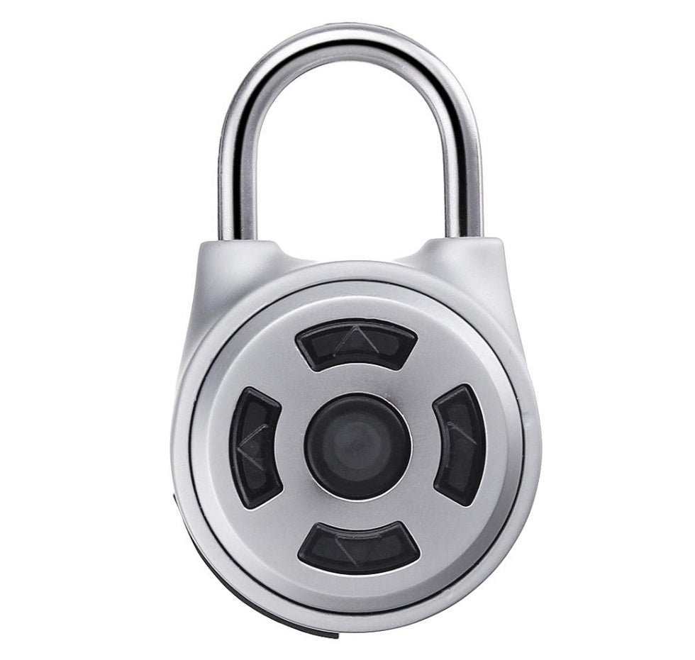 Cadenas intelligent à bouton directionnel avec mot de passe Bluetooth verrou électronique - IVOIRART.COM