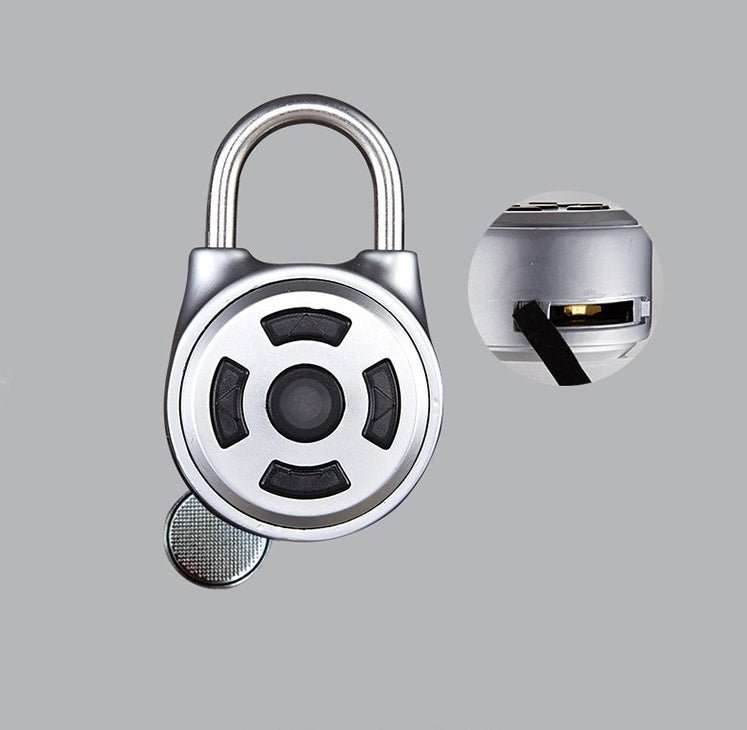 Cadenas intelligent à bouton directionnel avec mot de passe Bluetooth verrou électronique - IVOIRART.COM