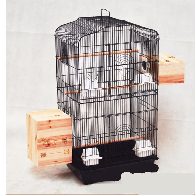 Cage portable en fil métallique pour perroquet et oiseaux, facile à transporter - IVOIRART.COM