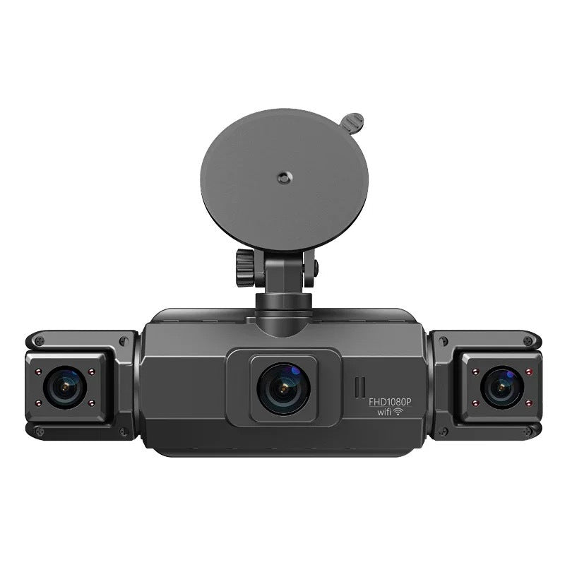 Caméra de bord 4K/1080P HD avec connectivité smartphone et vision nocturne GPS+WiFi - IVOIRART.COM