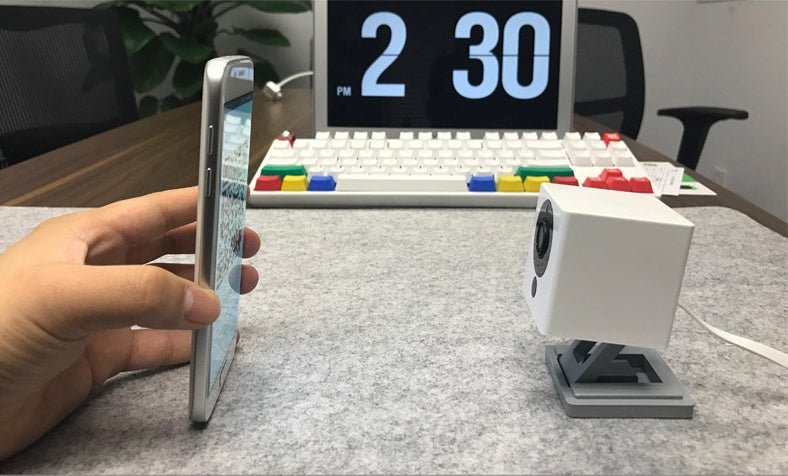 Caméra de surveillance maison mobile Wi-Fi avec vision nocturne intelligente - IVOIRART.COM