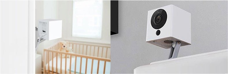Caméra de surveillance maison mobile Wi-Fi avec vision nocturne intelligente - IVOIRART.COM