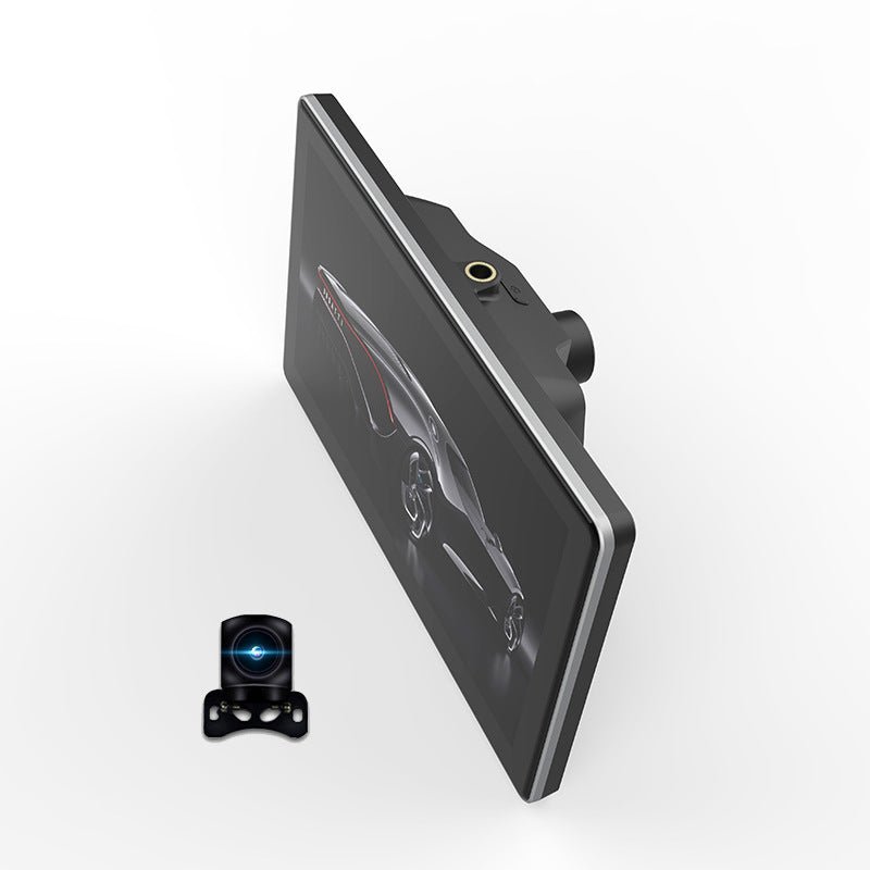 Caméra de tableau central à ventouse 7 pouces - Dashcam GPS, vision nuit BT GPS. - IVOIRART.COM